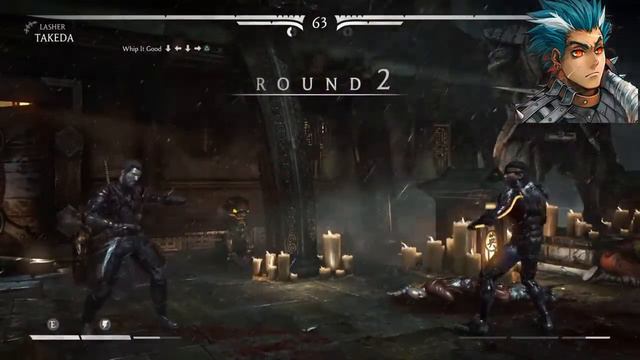 Mortal Kombat X Farther VS Son with song, Burn it down смотреть онлайн