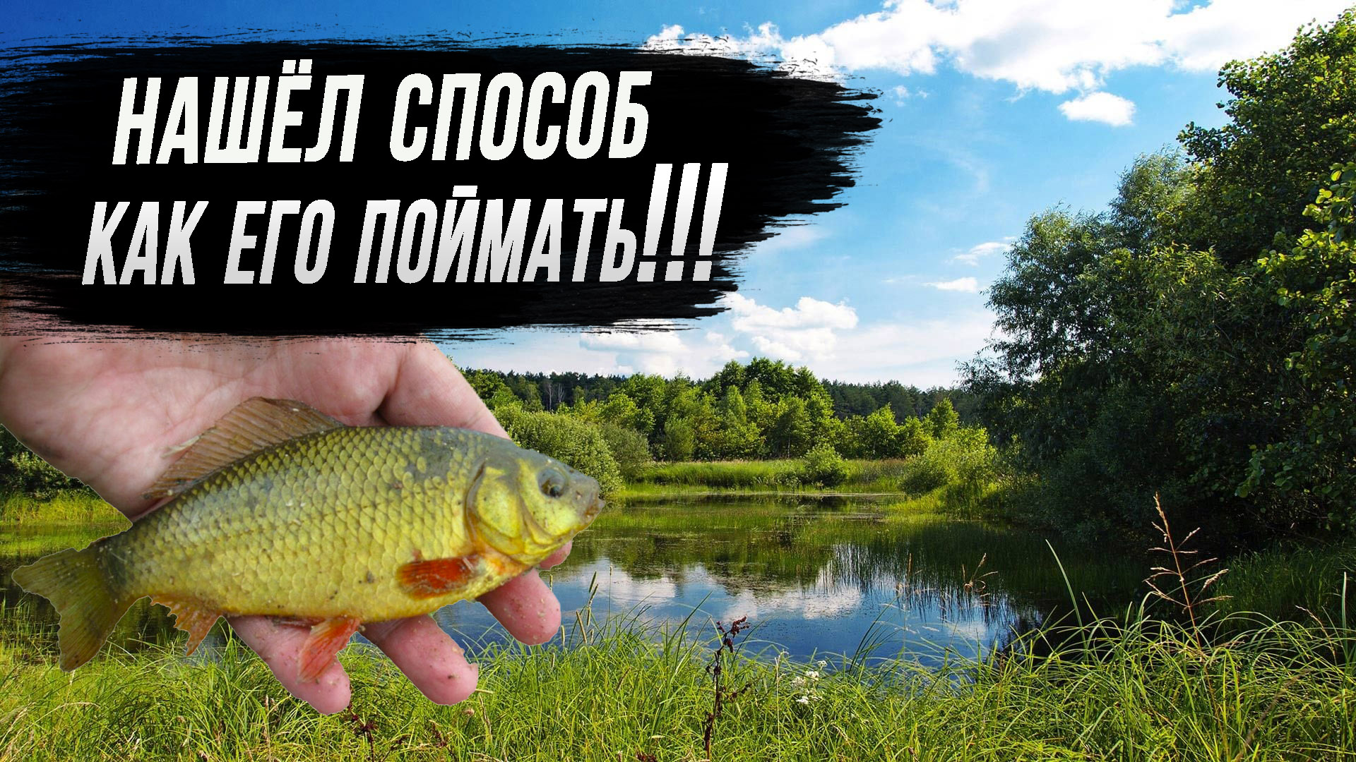 Весенняя рыбалка на поплавок. Ловля золотого карася. смотреть онлайн