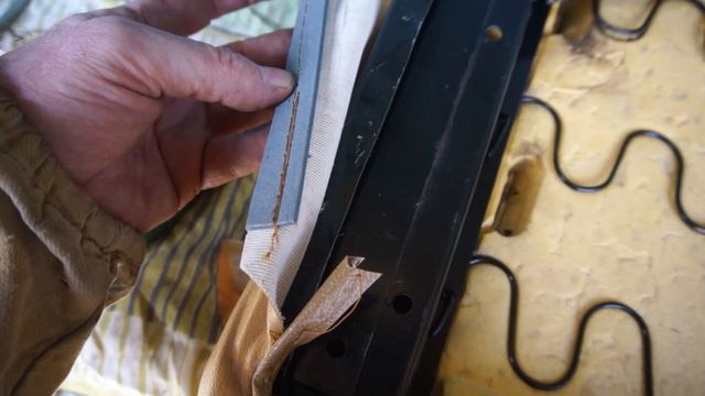 Ремонт водительского кресла Волги. Часть 1. Разбор и осмотр. смотреть онлайн