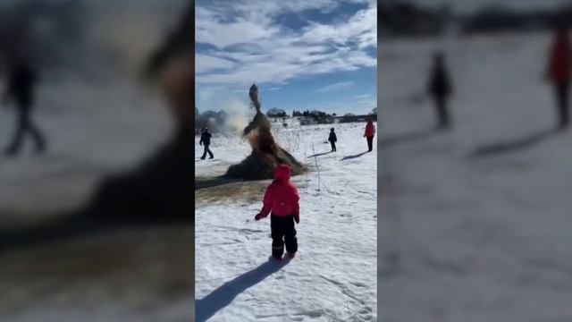 Проводы зимы❄ и последний день Масленицы 🥞☀ смотреть онлайн