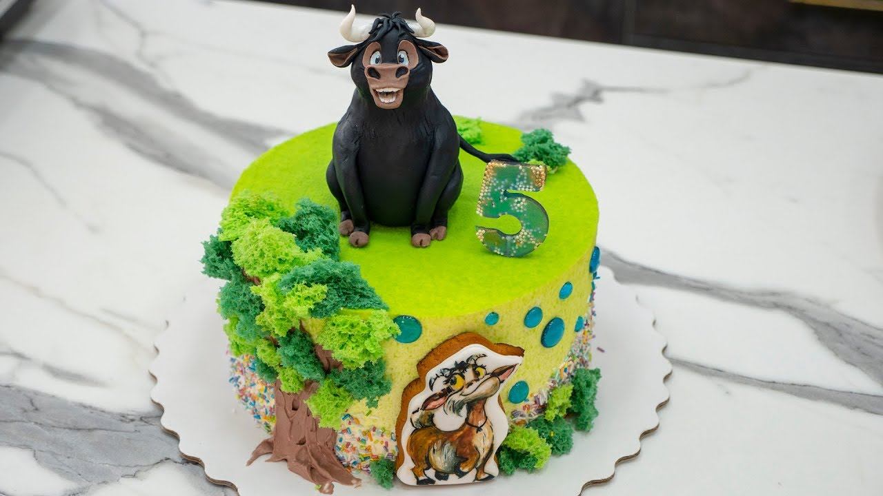 Детский торт. "Фердинанд" - Я - ТОРТодел! смотреть онлайн