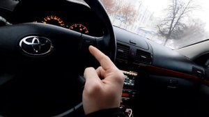 Скрытая кнопка под заглушкой на Toyota avensis t250 часть 2