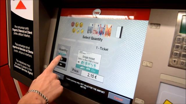 Как купить билет на транспорт в Барселоне смотреть онлайн
