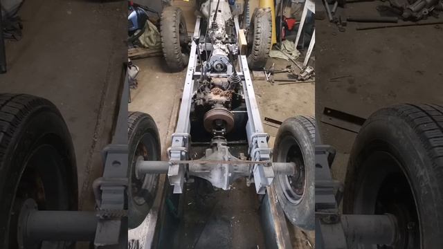 Самодельный трактор из уаза и ваза Своими руками. Часть 1 смотреть онлайн