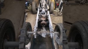 Самодельный трактор из уаза и ваза Своими руками. Часть 1