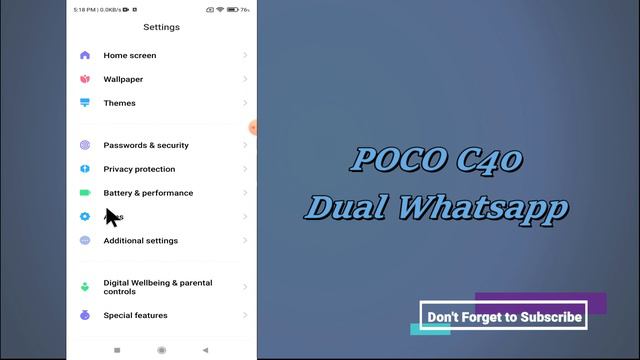 How to use POCO C40 Dual whatsapp Messenger / Redmi Second Whatsapp #POCO смотреть онлайн