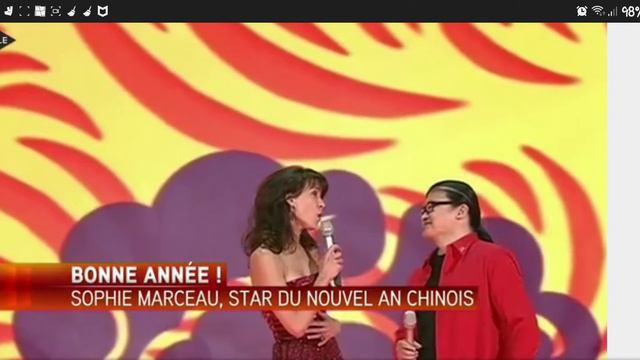 Sophie marceau chante la vie en rose pour le nouvel an chinois смотреть онлайн