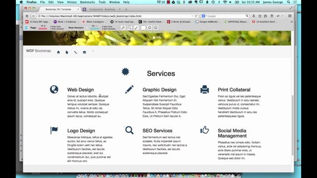 Using Glyphicons in Bootstrap смотреть онлайн