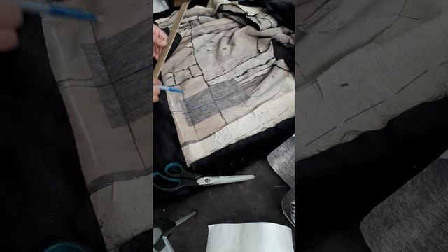 Как сделать карман у муржской норковой шубы( Часть 1)