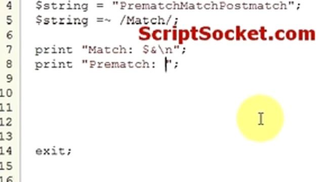 Perl Tutorial 107 - Pattern Matching: Pre-Match / Post-Match смотреть онлайн