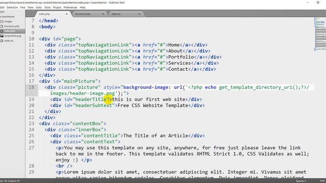 Wordpress Theme Development Tutorial Step by Step Video – Part 18 - Wordpress Bangla Tutorial смотреть онлайн