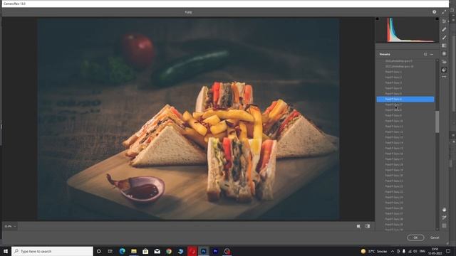 food photography presets. смотреть онлайн