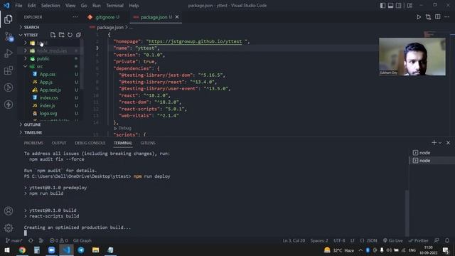 How to deploy your app on GitHub pages || LIVE example смотреть онлайн