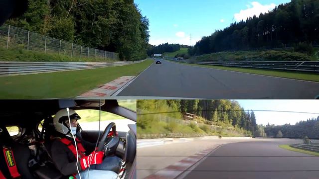 Finally sub 1:40! New PB behind Porsche GT3 RS - Salzburgring Trackday 27.09.2020