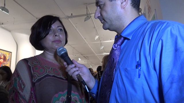 художница на выставке Марго Грант в Highline loft смотреть онлайн