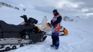 Обзор снегохода Stels Ermak 600 со SnowKiteWorld.