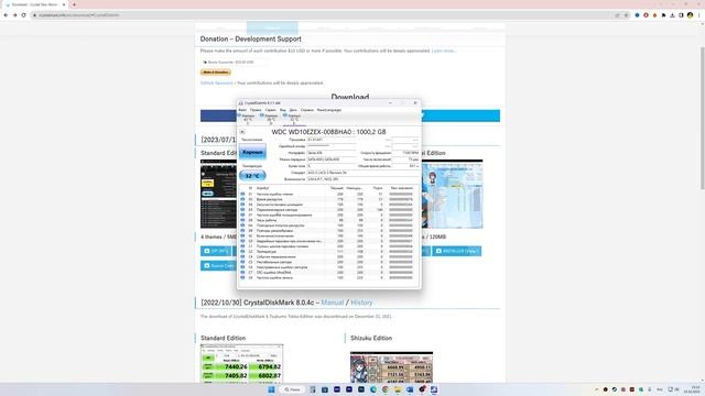Проверка состояния HDD и SSD дисков программой CrystalDiskInfo | Инструкция для новичка смотреть онлайн