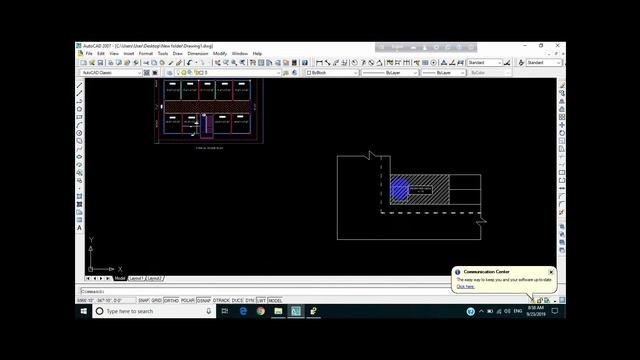 Autocad 2007 Bangla tutorial 2d Floor plan part 04 Cumilla Polytechnic Institute смотреть онлайн