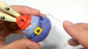 Лепка мистера Крабса из пластилина | Sculpting Mr. Krabs from clay #Avipi