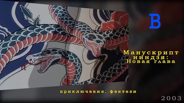 Аниме которые я посмотрел. 2001-2005. [03] смотреть онлайн