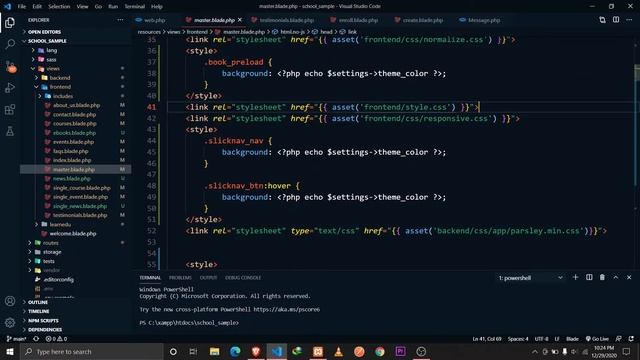 How to Implement Dynamic Theme for Frontend Website On any Laravel Project | Tutorial смотреть онлайн