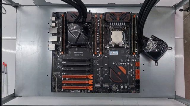 Двухпроцессорная сборка под аренду. Xeon Е5 2686 v4 озу 128 майнинг Zephyr . смотреть онлайн