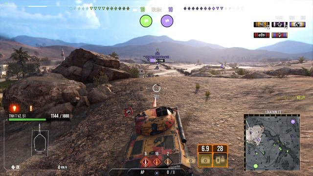 World of Tanks: TNH T VZ 51 - Ace Tanker смотреть онлайн