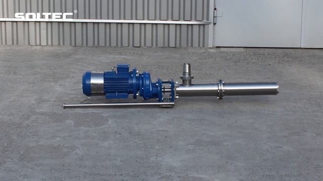 Вертикальный насос SOLTEC ® BV038L01FYN для перекачивания теста из дежи