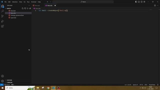 6. Automate with Batch - enter bios (Run file as admin with VB Script) смотреть онлайн