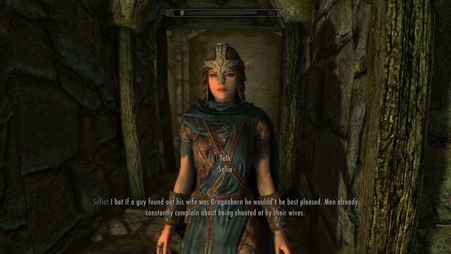 Sofia joked about wife Dragonborn. Skyrim AE смотреть онлайн