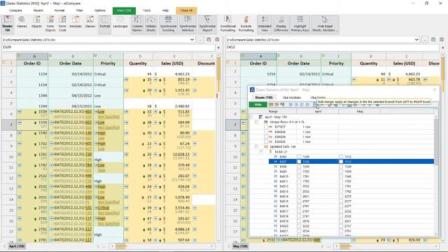 How to compare Excel files for differences смотреть онлайн