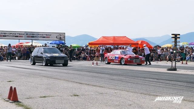 8SEC CLASS FINAL- GOLF4 R30TURBO VS AUDI S2 | Autokinisimag смотреть онлайн