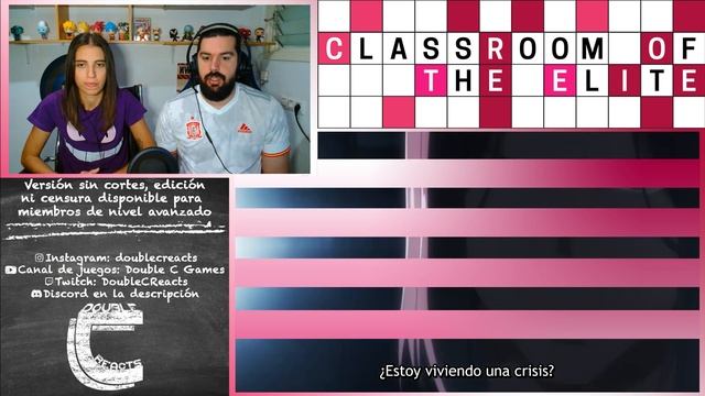 ¡AYANOKOJI VS RYUEN! - REACCIÓN 2X12 CLASSROOM OF THE ELITE смотреть онлайн