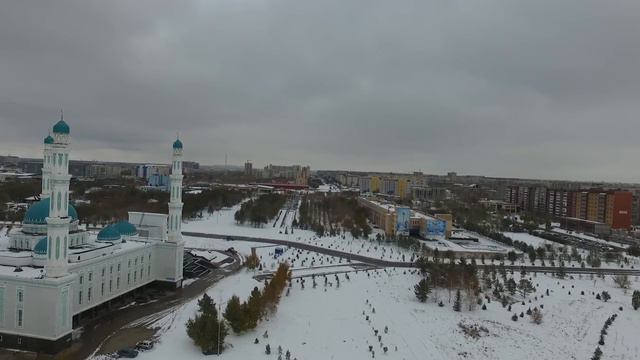 Караганда зимняя мечеть и этнопарк