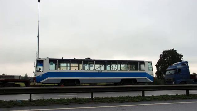 Трамвайный вагон мод. 71-608К № 368 г. Таганрог