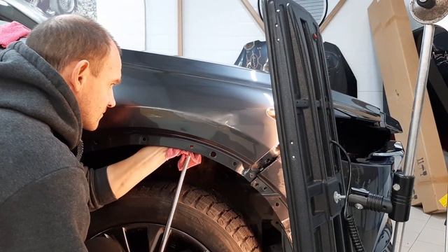 Mazda CX5 ремонт без покраски. смотреть онлайн