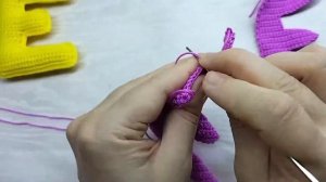 Буква Ё вязаная крючком/ Мастер-класс/Алфавит