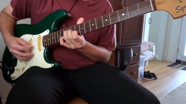 Squier Standard Stratocaster - Ambient/ Clean tone смотреть онлайн