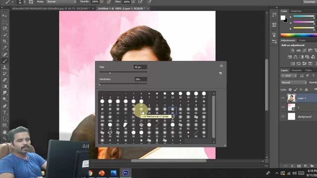 How to create digital oil painting effect in photoshop | Smudge Effect 2020 смотреть онлайн