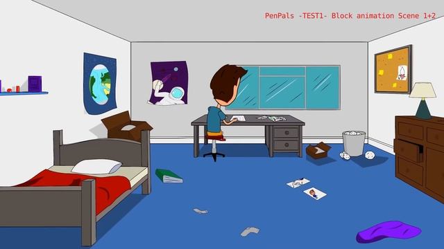 Can Blender's Grease Pencil Make Toon Boom style 2D Cartoons? Another Blender Test - Pen Pals смотреть онлайн