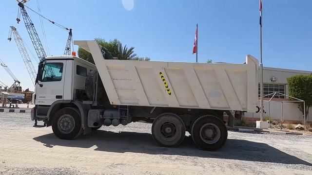 2007 Mercedes-Benz Actros 3335 6x4 Dump Truck- Dubai, UAE Auction | 29 & 30 Sept смотреть онлайн