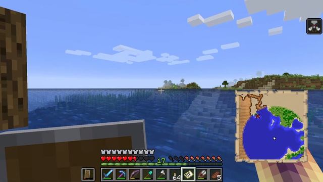 Затонувший корабль и клад в minecraft изумруды золото и железо сокровища в майнкрафт смотреть онлайн