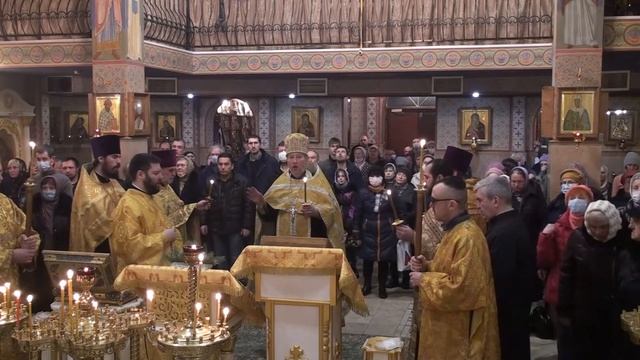 Тропарь и Величание апостолу Андрею Первозванному (12.12.21) смотреть онлайн