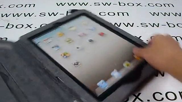 Nosson Premium iPad 2 Black Genuine Leather Folio Case Cove смотреть онлайн