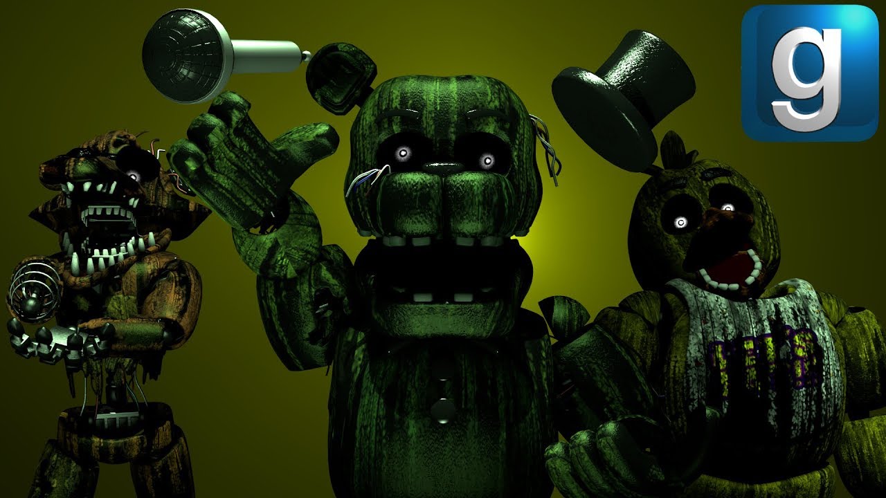 ЖУТКИЙ АТТРАКЦИОН В GMOD _ Five Nights At Freddy's 3 Garry's Mod смотреть онлайн