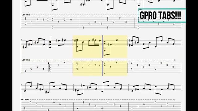 (Scorpions) Send Me An Angel - Fingerstyle FREE TAB - Gpro Tabs