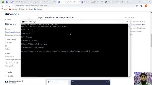 ?How to Setup POS Machine Card Reader Using Stripe Terminal | ?Working Demo of Successful Payment смотреть онлайн