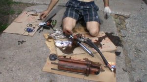 Трактор Т40  Ремонт гидроцилиндра ЦС75 часть 2