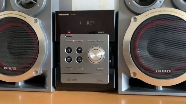 Panasonic SA-PM45 + Aiwa SX-NR40 тест диска