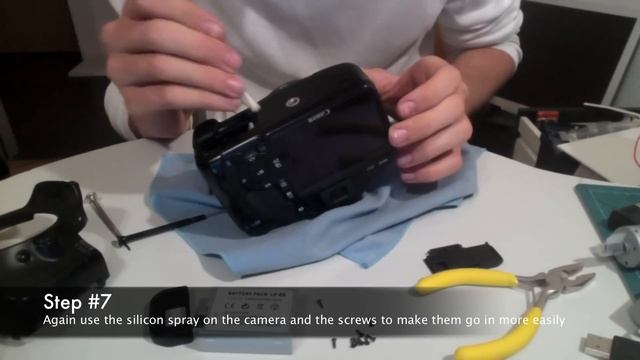 Canon 550D Front Cover Replacement смотреть онлайн